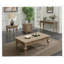 Table de canapé taupe Wallace & Bay Ludin