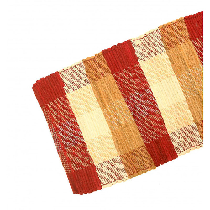 Burnic Checked Table Runner