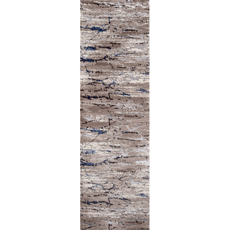 Floreat Abstract Indoor Rug, Runner 2'3" x 7'6"