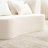 Modern White Floor With 4 Pillows, High - Density Foam Folding Mattress, For Guest Quarters And Living Area, No Assembly Required Futon-2049840