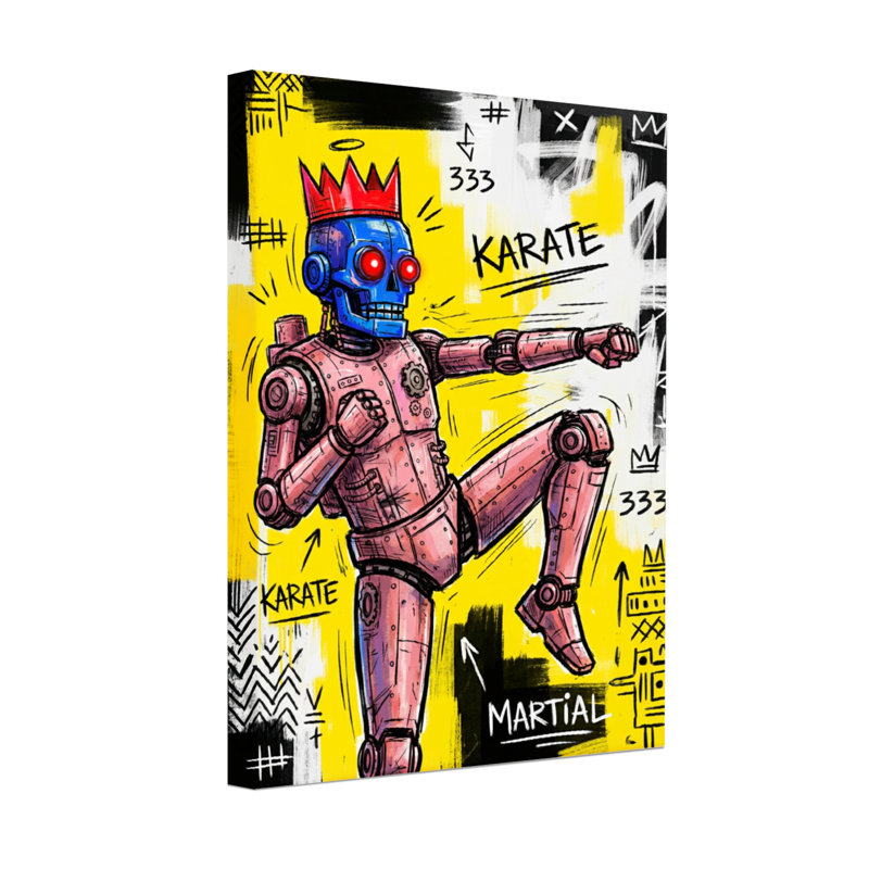 Art martial couronné Fashion Robot