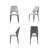 Upholstered Metal Leg Dining Chair-291902505
