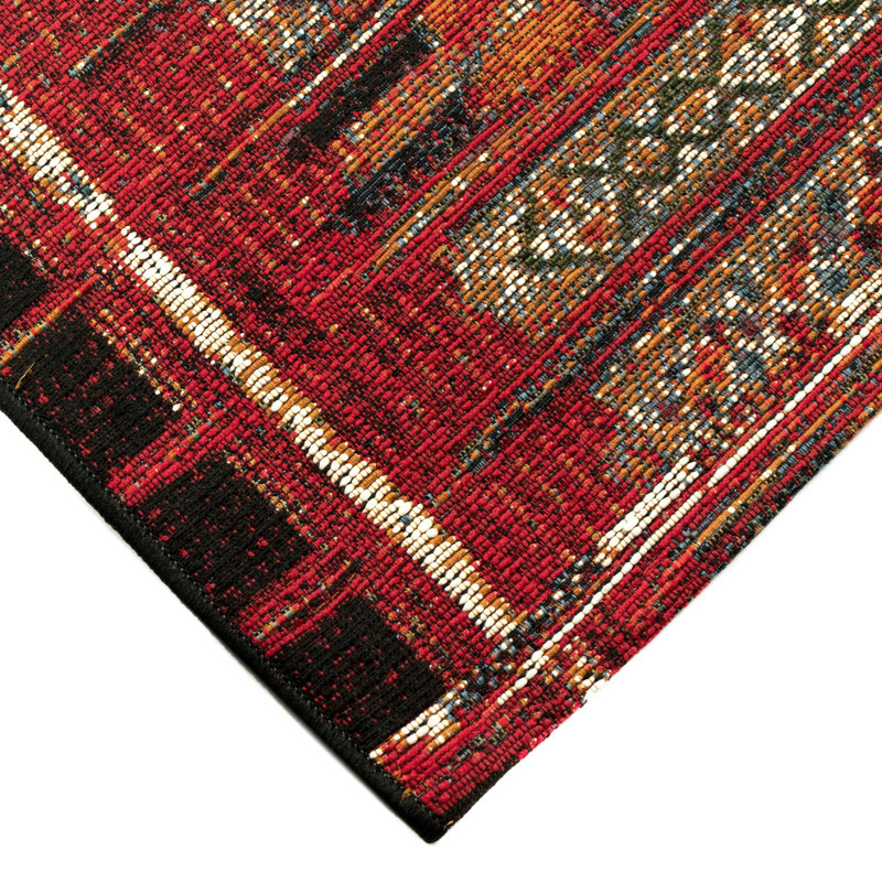 Tapis de cuisine Lakedia, Rectangle 2 pi x 2 pi 10 po, Rouge