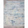 Mineral Abstract Area Rug in Blue