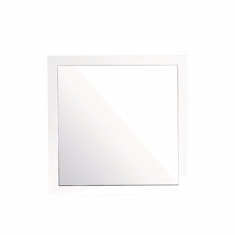 Basic Modern Accent Mirror, For Home Decoration, White