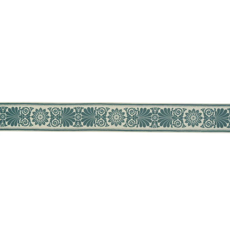 Schumacher x Jill Lasersohn Yvonne Tape, Peacock