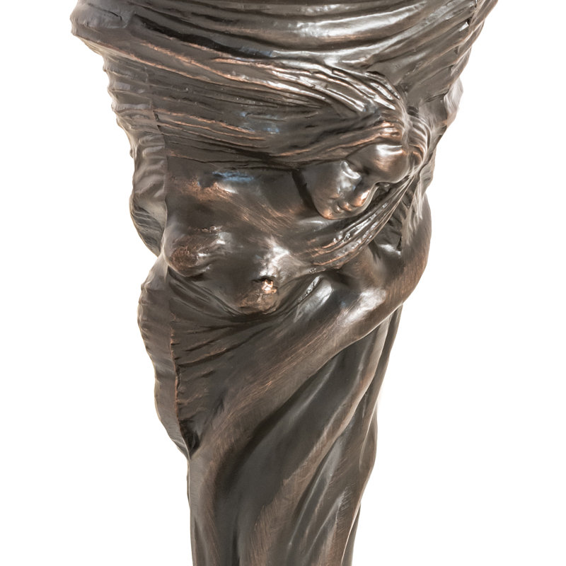 Rustic Lodge Torchiere Table Lamp