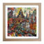 City Of Belfast Expressionism - Framed Print-588557612