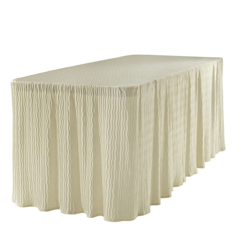 The Folding Tablecloth, Natural, 72" L x 30" W