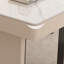 Bureau blanc avec tiroirs en pierre blanche avec tiroirs-1034951628