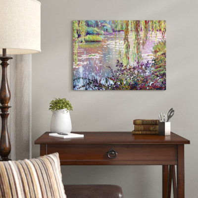 Reproduction d'art sur toile tendue « Homage to Monet »