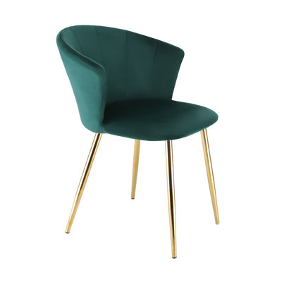 Polster 49cm H Velvet Upholstered Armchair