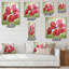 Horloge murale «Blossoming Poppies in the Morning III»-949781492