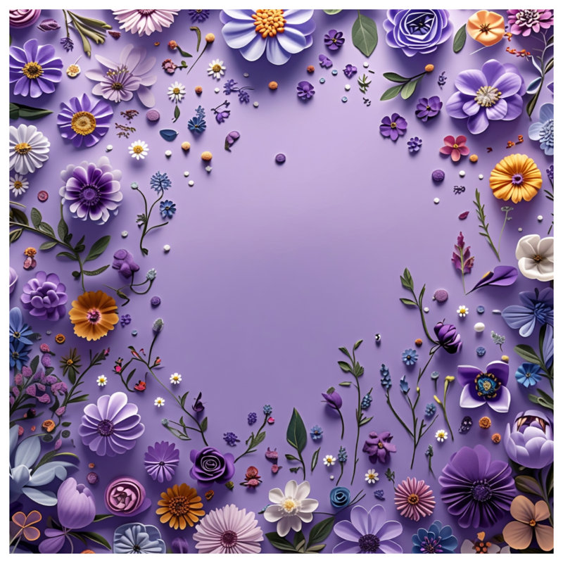 Tapisserie murale arrangement floral - Décoration murale florale, 104in H x88 with 4 Grommets