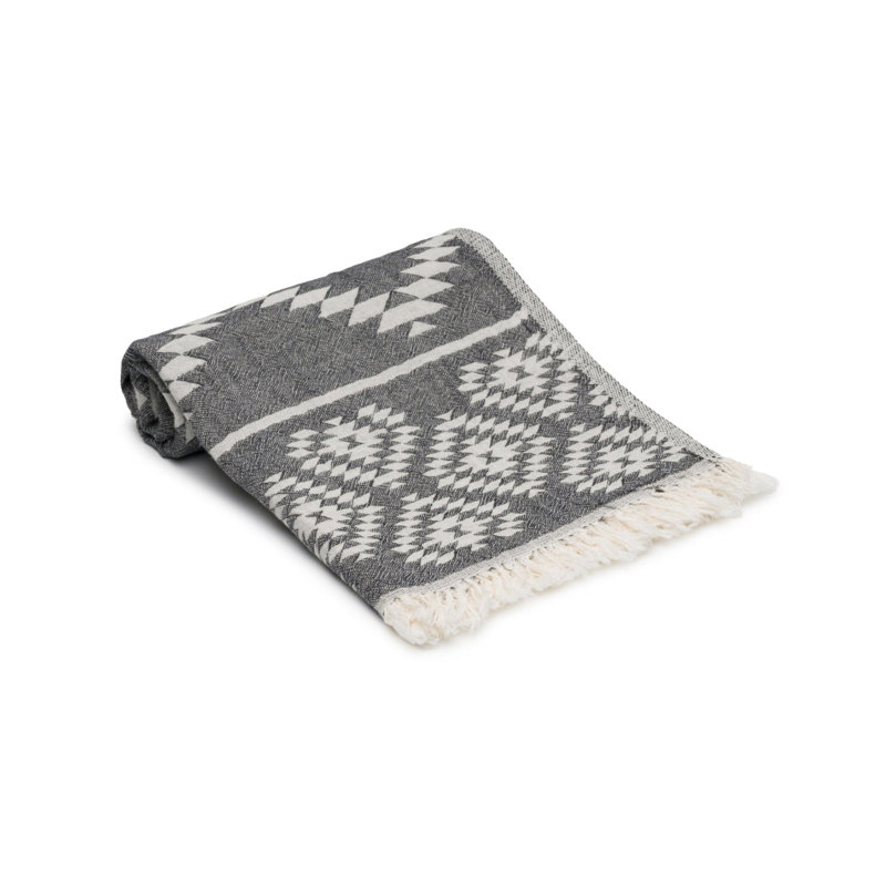 Ensemble de serviettes Aztec, Bleu denim