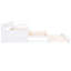 Lit de jour simple en bois TG, blanc, 2 lits gigognes, 3 espaces de rangement, de charge-1141420457