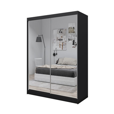 Haddy 2 Door Manufactured Wood Wardrobe