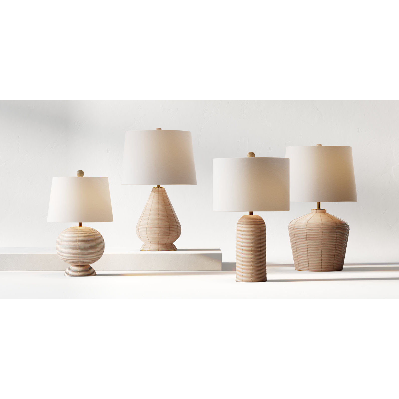 Peterson Wicker/Rattan Table Lamp