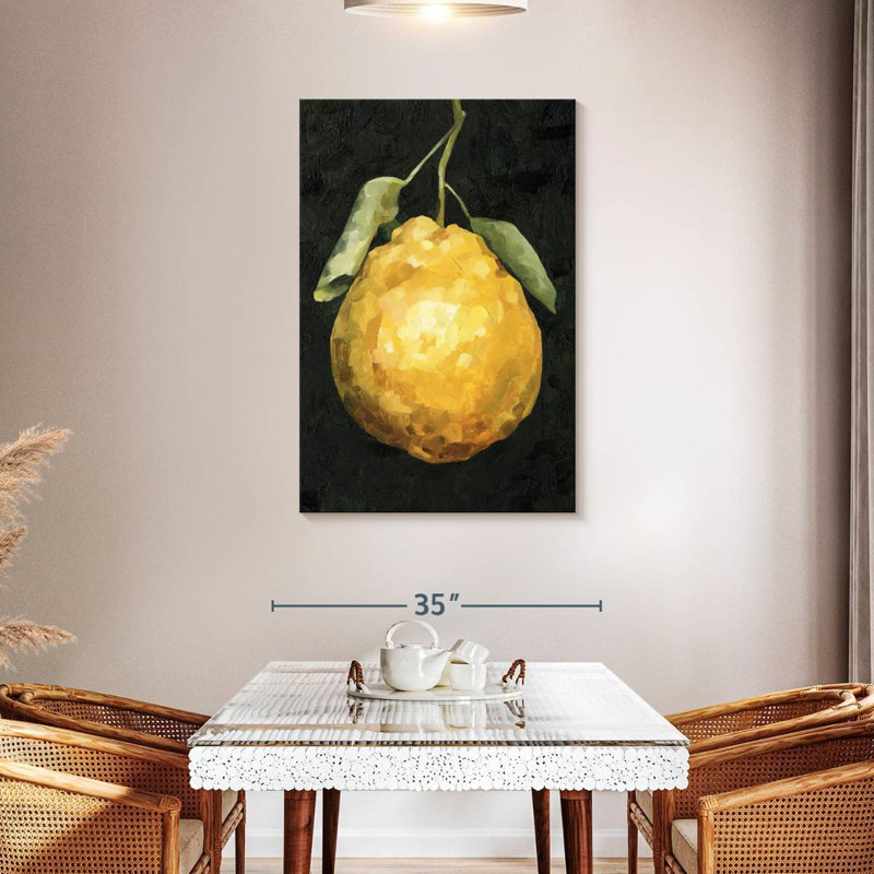 Yarlin Dark Lemon II, 45" H x 30" W