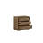 Deemston 3-Drawer Nightstand with USB Charging Port, Felt-Lined Top Drawer & Cedar-Lined Bottom Drawer – Almond Finish-1475897059