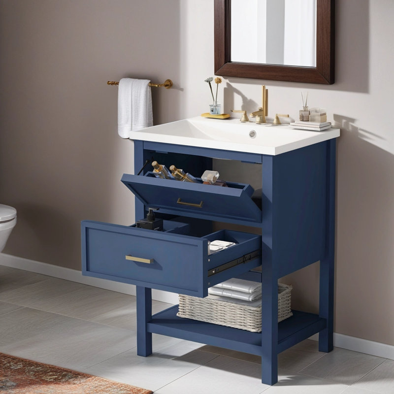 Ensemble de meuble-lavabo simple 24 po Vincenzio