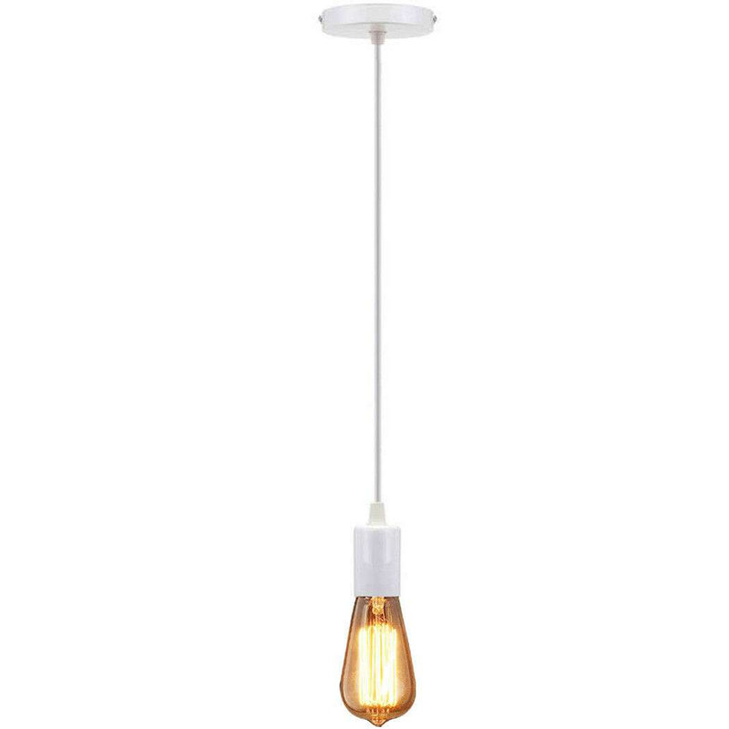 Spavinaw 1 - Light Pendant, White, No