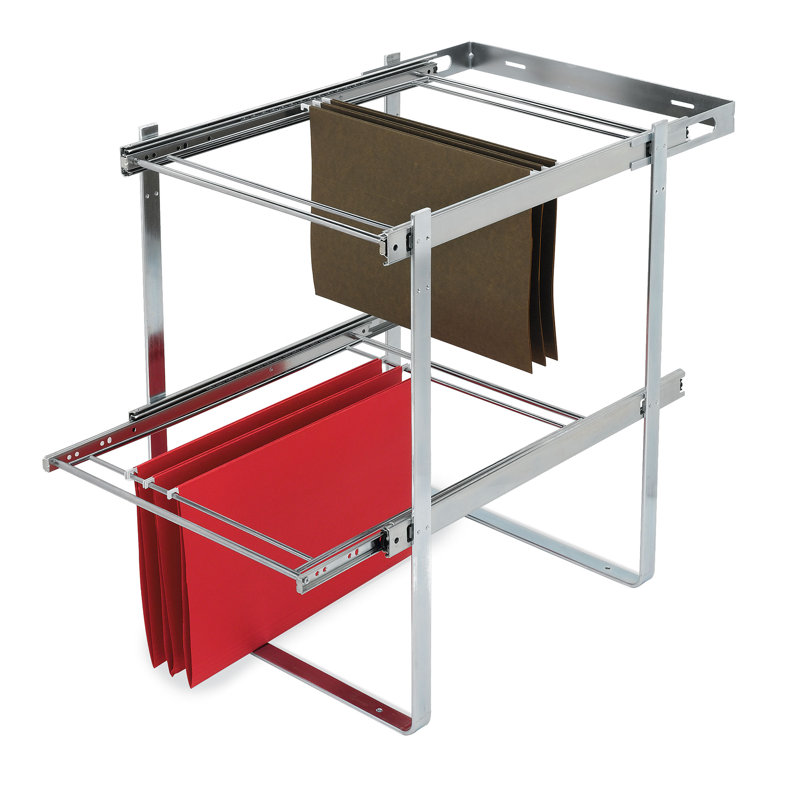 Rev-A-Shelf  (2) 14.5" Tier Base Cabinet File Drawer Organizer System