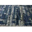 Tapis crème abstrait noué à la main