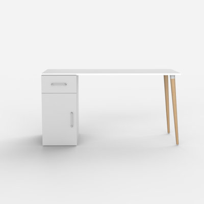Gira Solid Wood Writing Desk