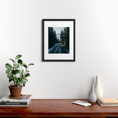 Hannah Kemp Road to Hood Framed Art Print