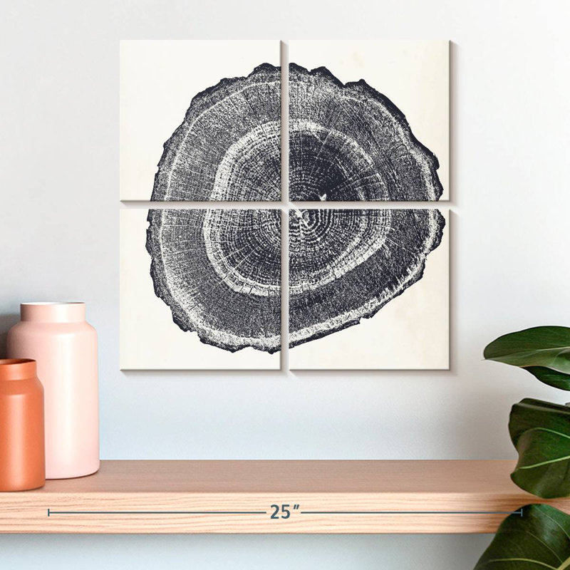 Harnek Tree Ring I, 18" H x 18" W