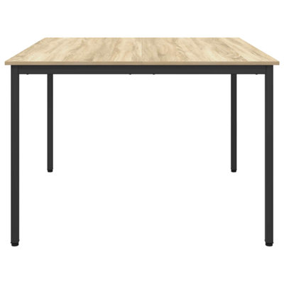 Metal Base Dining Table