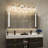 Gjystina 3-Light Dimmable Gold-Black/Chrome Crystal Vanity Light-2001491328-2004108653