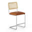 Tabouret de bar et de comptoir en cuir Walsh-978098455-979782493