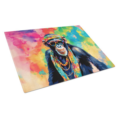 Planche à découper en verre Hippie