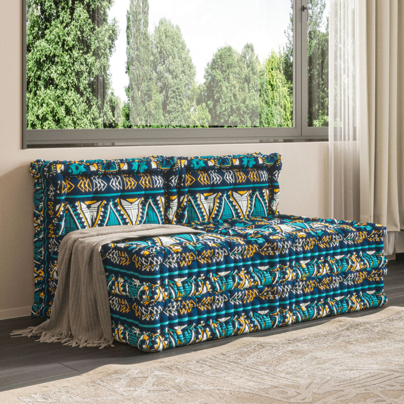 Canapé convertible 3-en-1 Grovelane, Bleu