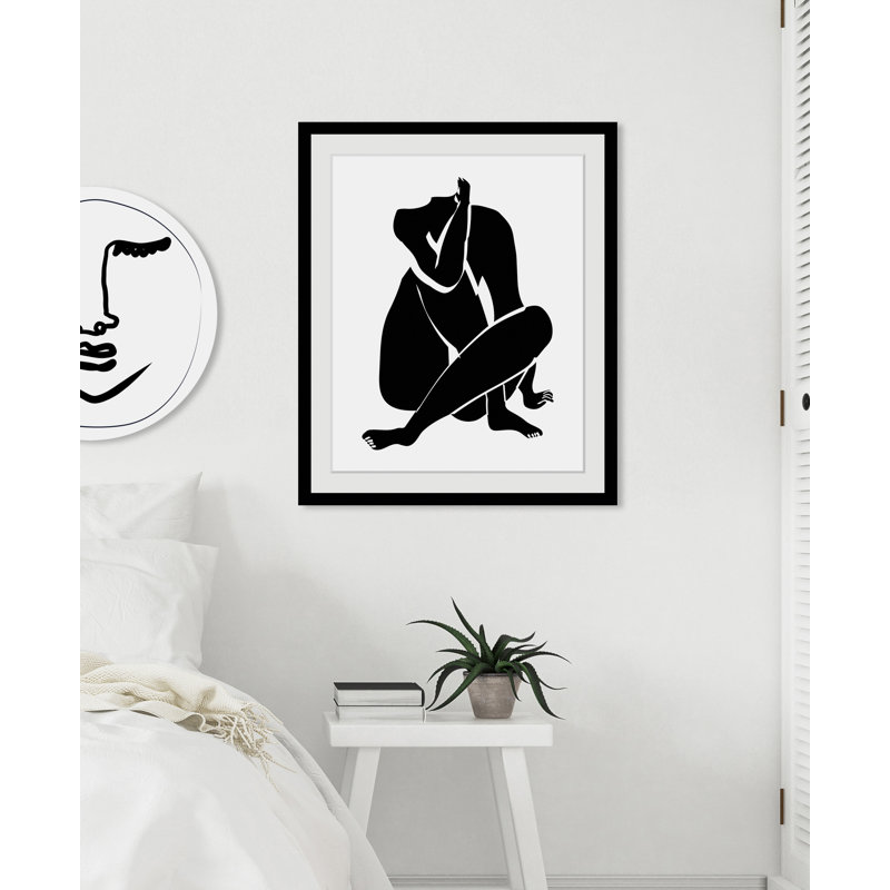 Figurine - Single Picture Frame Print, 40 cm H x 30 cm W