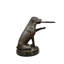 Bronze bronze tenant un plateau