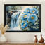 Pivoines par la cascade VI - art mural pivoines-24488886-24488889-24488887