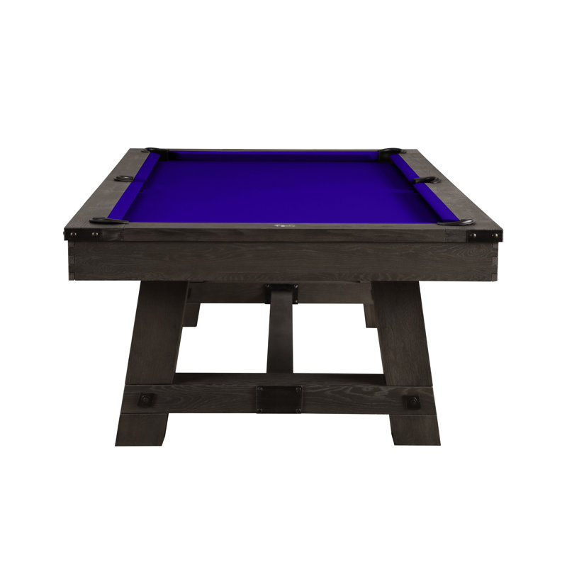 Yukon Slate Pool Table with Professional Installation Included, 7'5", Purple, Weathered Fieldstone