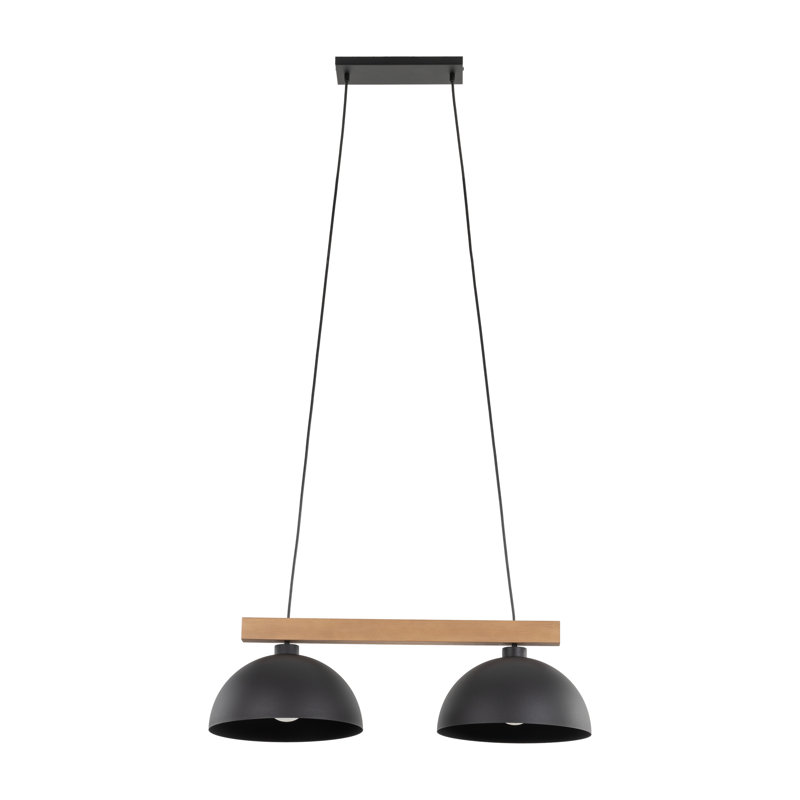 Luminaire suspendu scandinave noir OSLO 2, 2, Noir