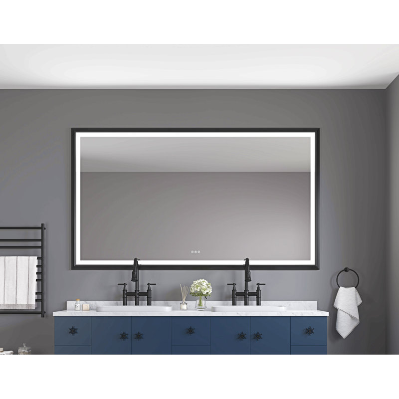 Miroir de salle de bain mural Hd