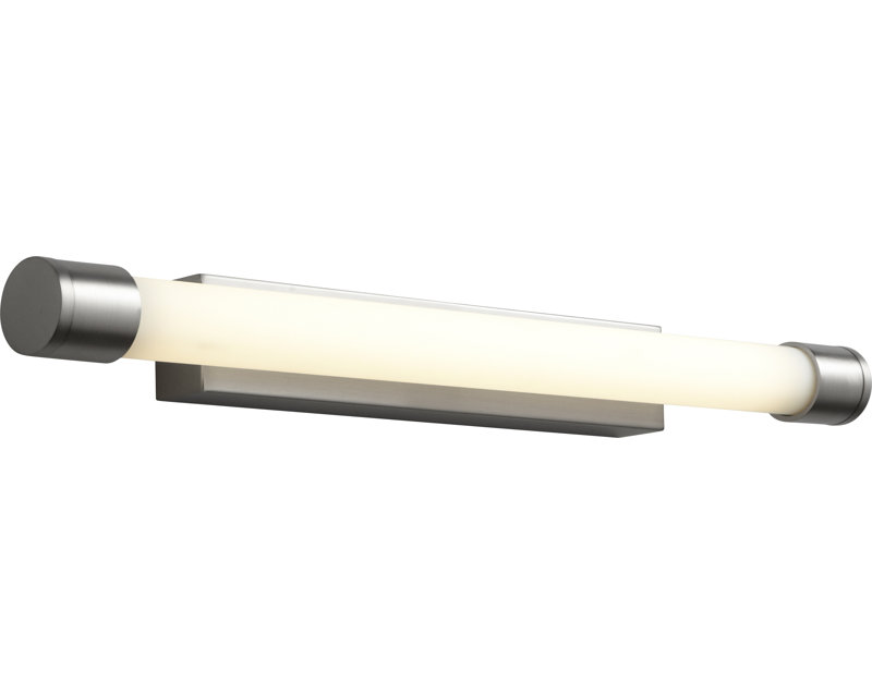 Seman Dimmable LED Bath Bar, Satin Nickel