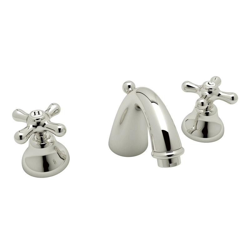 Verona™ Widespread Lavatory Faucet, Polished Nickel