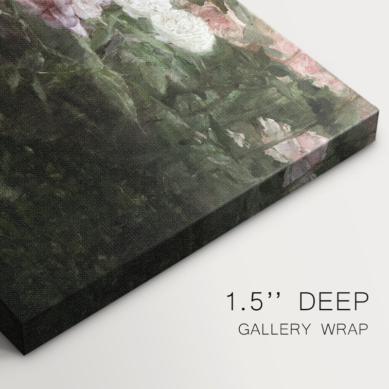 Botanical Series-CDX- Gallery Wrapped Canvas -Ready to Hang, 12" H x 30" W