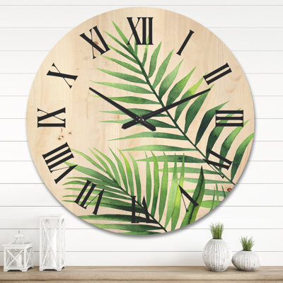 Solid Wood Wall Clock