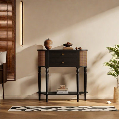 Armoire décorative en bois de frêne