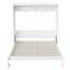 Lit escamotable pleine grandeur pleine grandeur pliable dans une armoire, lit mural pliant à structure solide pour petites chambres, blanc-1495387025-1495387024