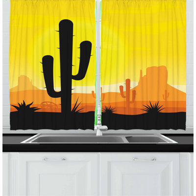 Tailored Kitchen Curtain