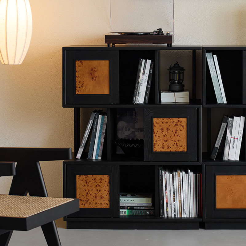 Elegant and fashionable storage bookcase